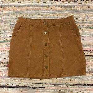 Corduroy Skirt